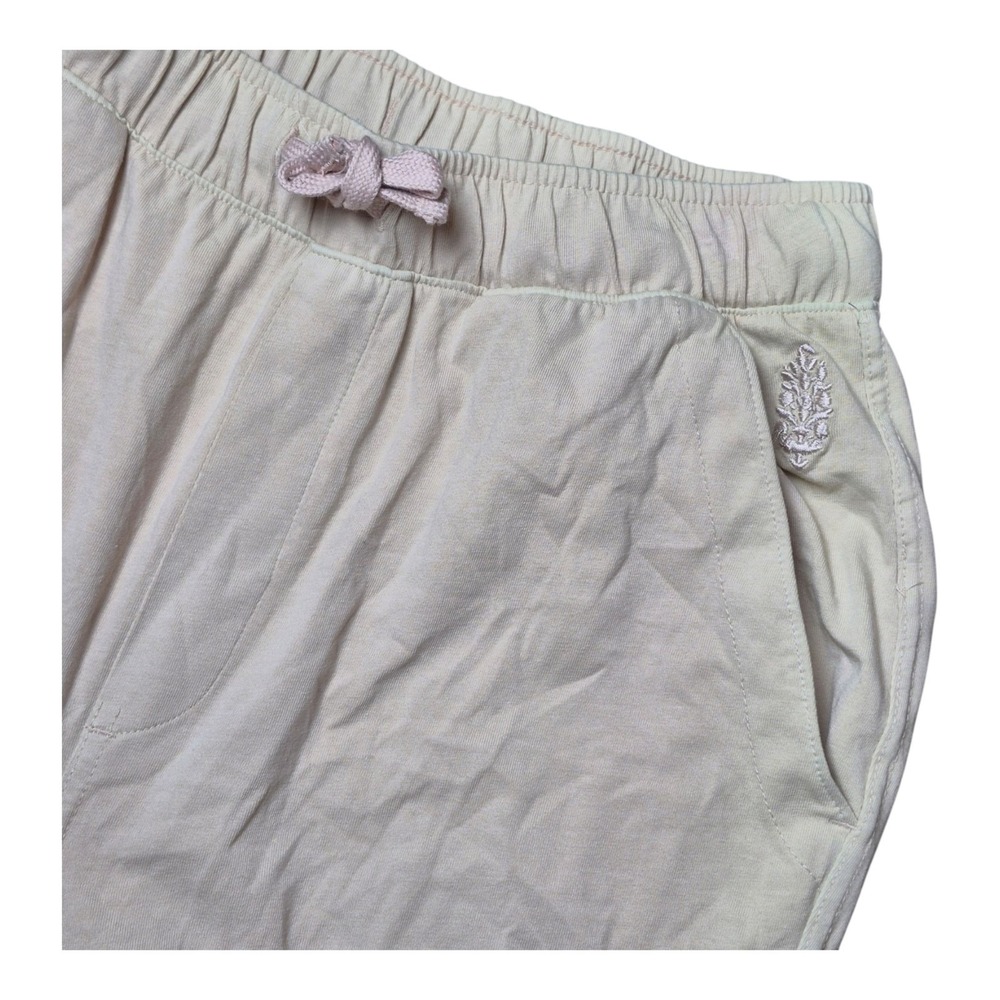 Free People Movement Women's XS Rematch Beige Ruched Harem Jogger Pants NWOT